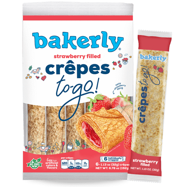 Filled Crepes To-Go!