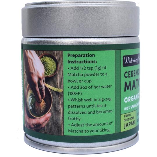 Ceremonial Matcha Green Tea Powder MATCHAC1