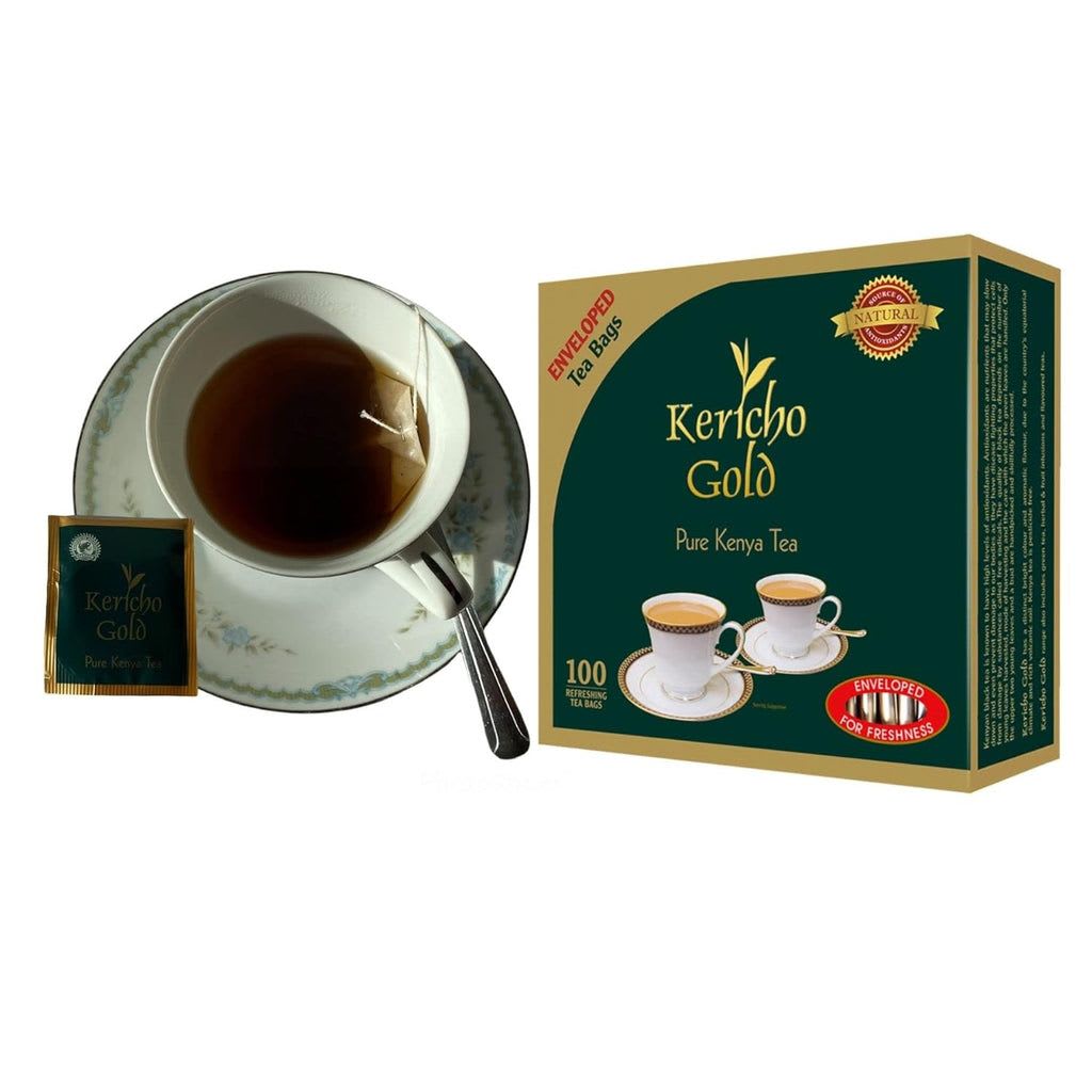 KENYA KERICHO 100 ENVELOPES TEA BAGS 55078X1