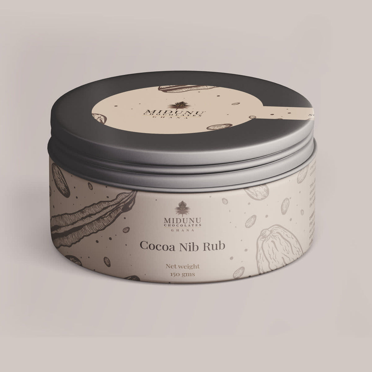 Midunu Chocolates Cocoa Nib Rub