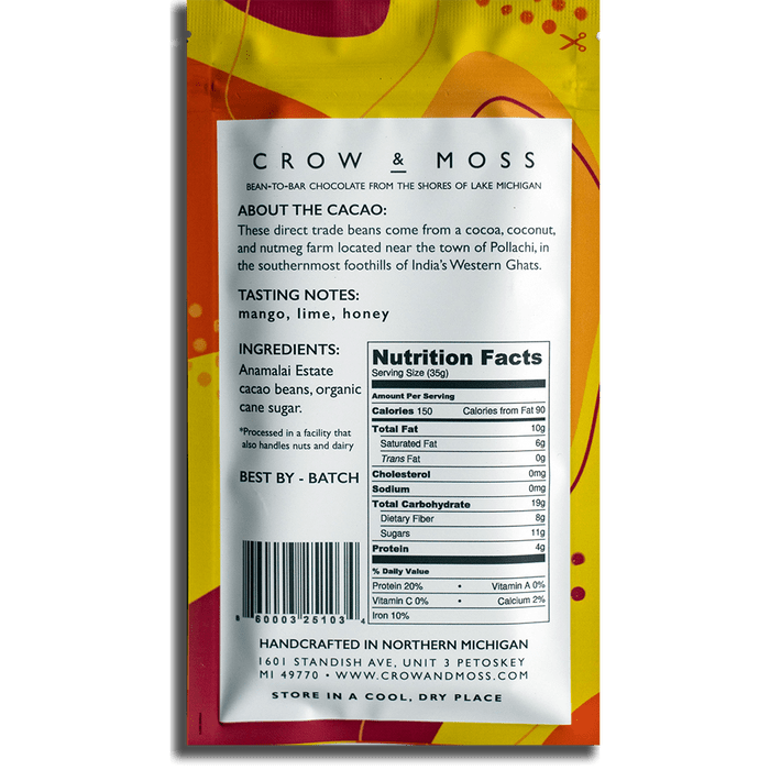 India Anamalai 70% Chocolate Bar