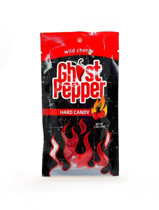 Mikey V's Foods Ghost Pepper Hard Candy - Wild Cherry