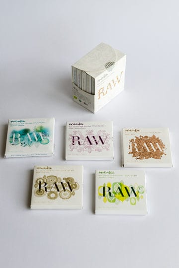 MINKA Chocolates Gift Pack - Raw Chocolate - 1 Pack