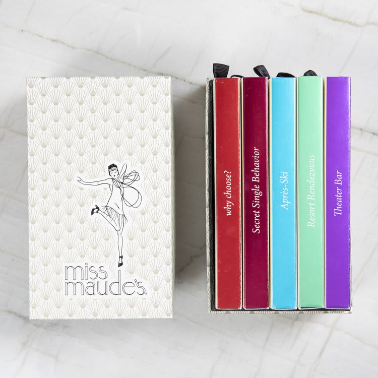 Miss Maude's Bar of Chocolates 5 Chocolate Bar Gift Box