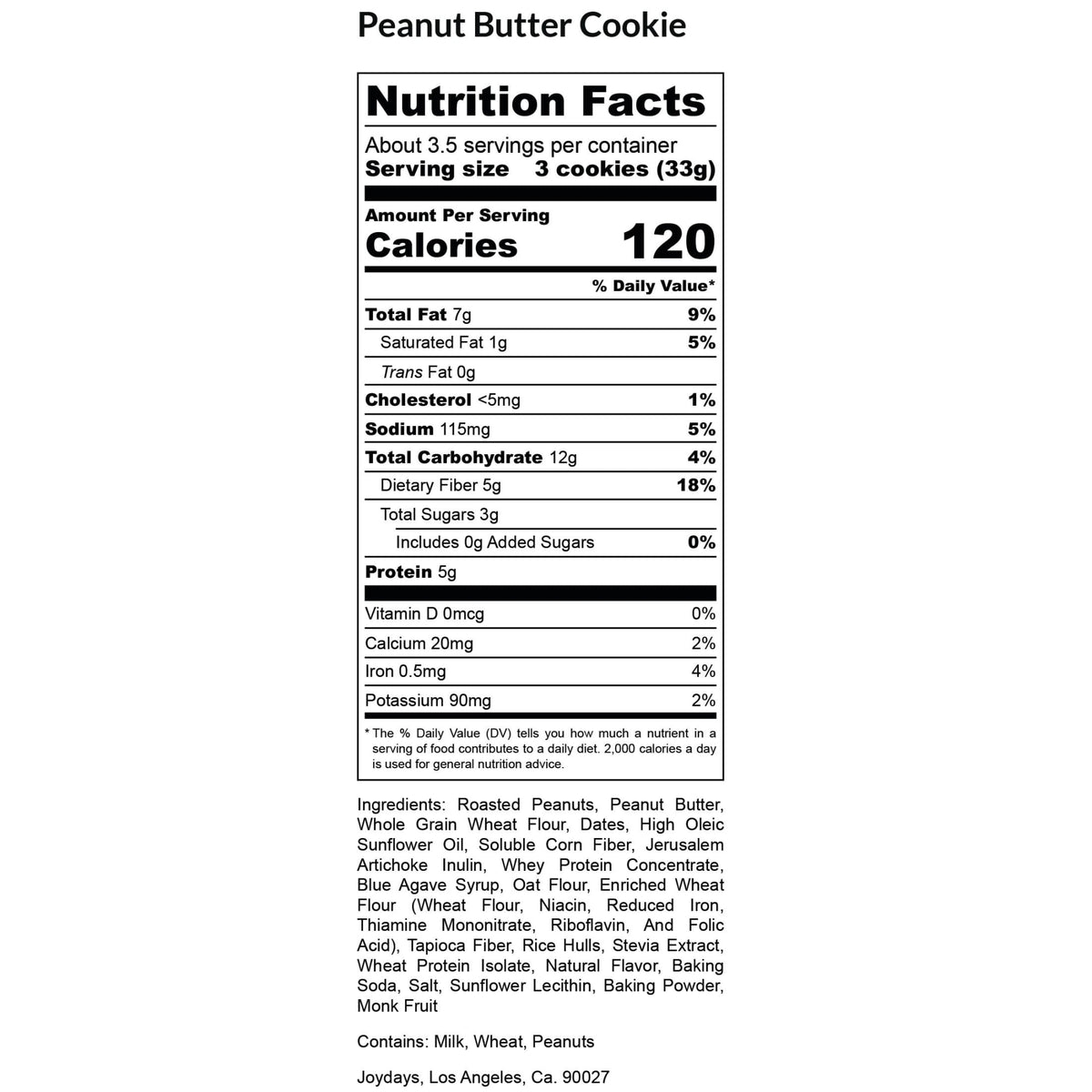 Peanut Butter Cookies Multipack 10153
