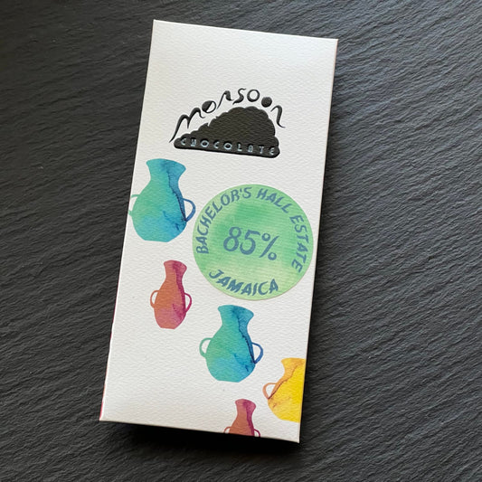 Monsoon Chocolate Bachelor's Hall Estate Jamaica - 85% Dark Chocolate