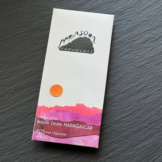 Monsoon Chocolate Bejofo Estate Madagascar - 80% Dark Chocolate