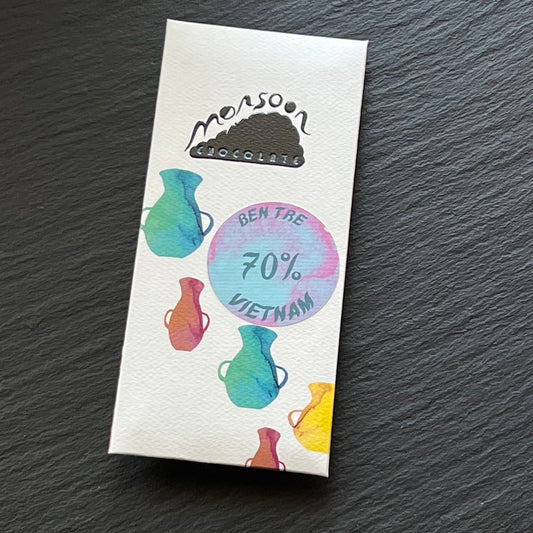 Monsoon Chocolate Ben Tre Vietnam - 70% Dark Chocolate
