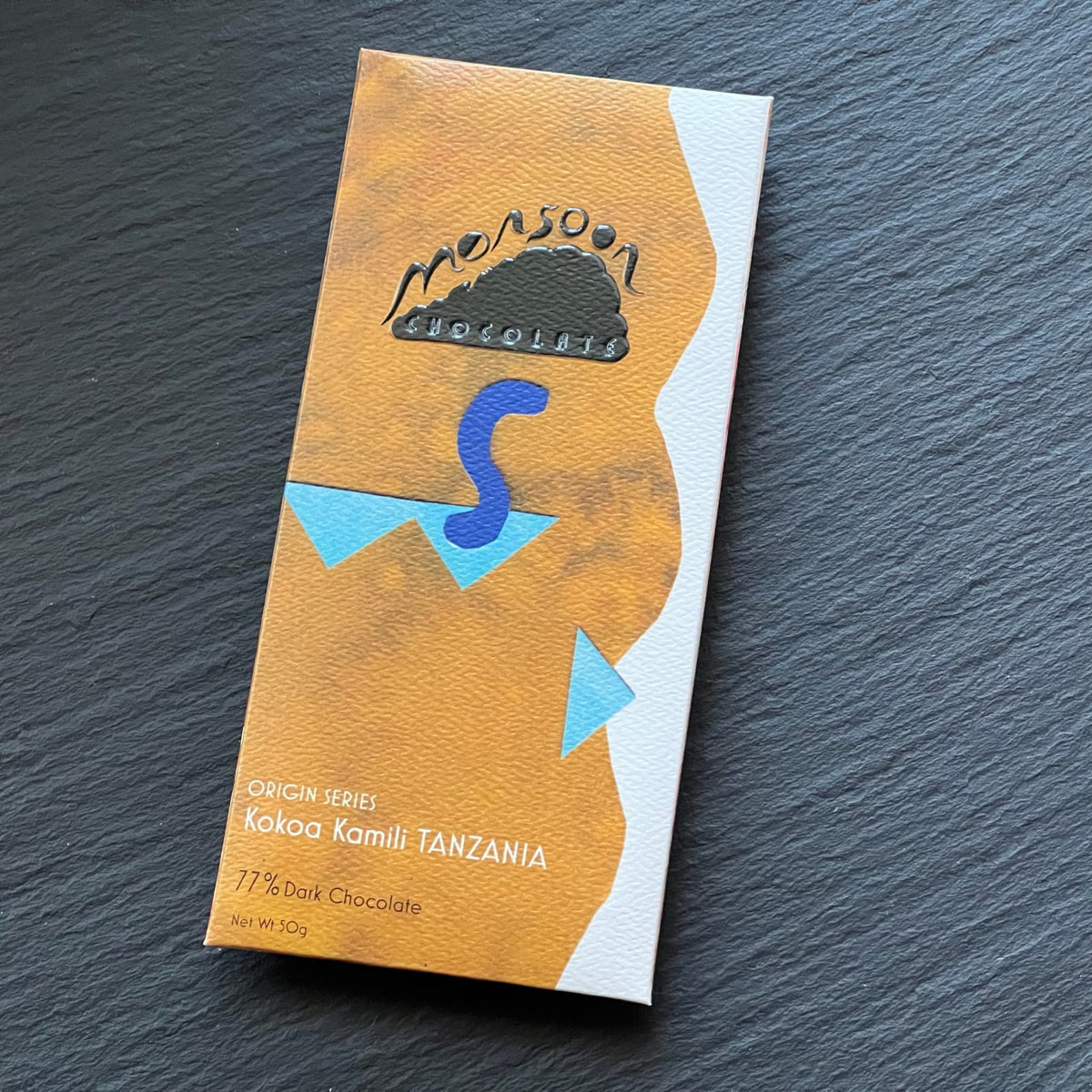 Monsoon Chocolate Kokoa Kamili Tanzania - 77% Dark Chocolate