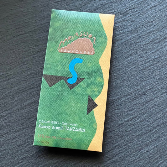 Monsoon Chocolate Kokoa Kamili Tanzania - 55% Dark Milk Chocolate