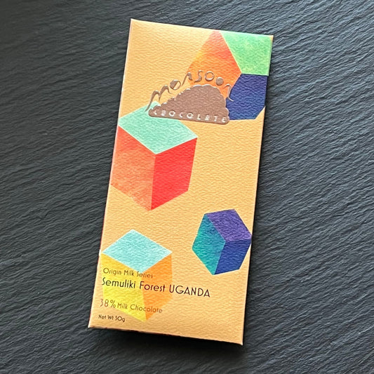 Monsoon Chocolate Semuliki Forest Uganda - 38% Milk Chocolate