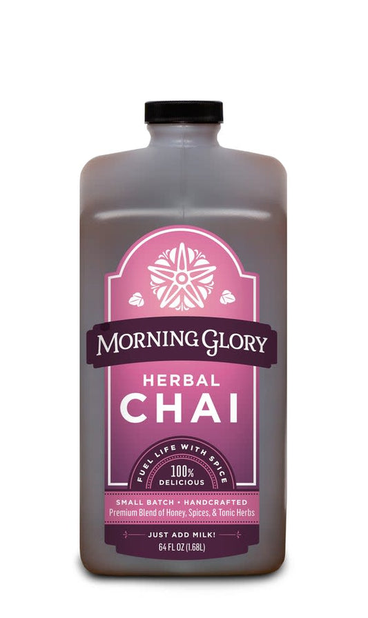 Morning Glory Chai Herbal Chai - 64oz Jug