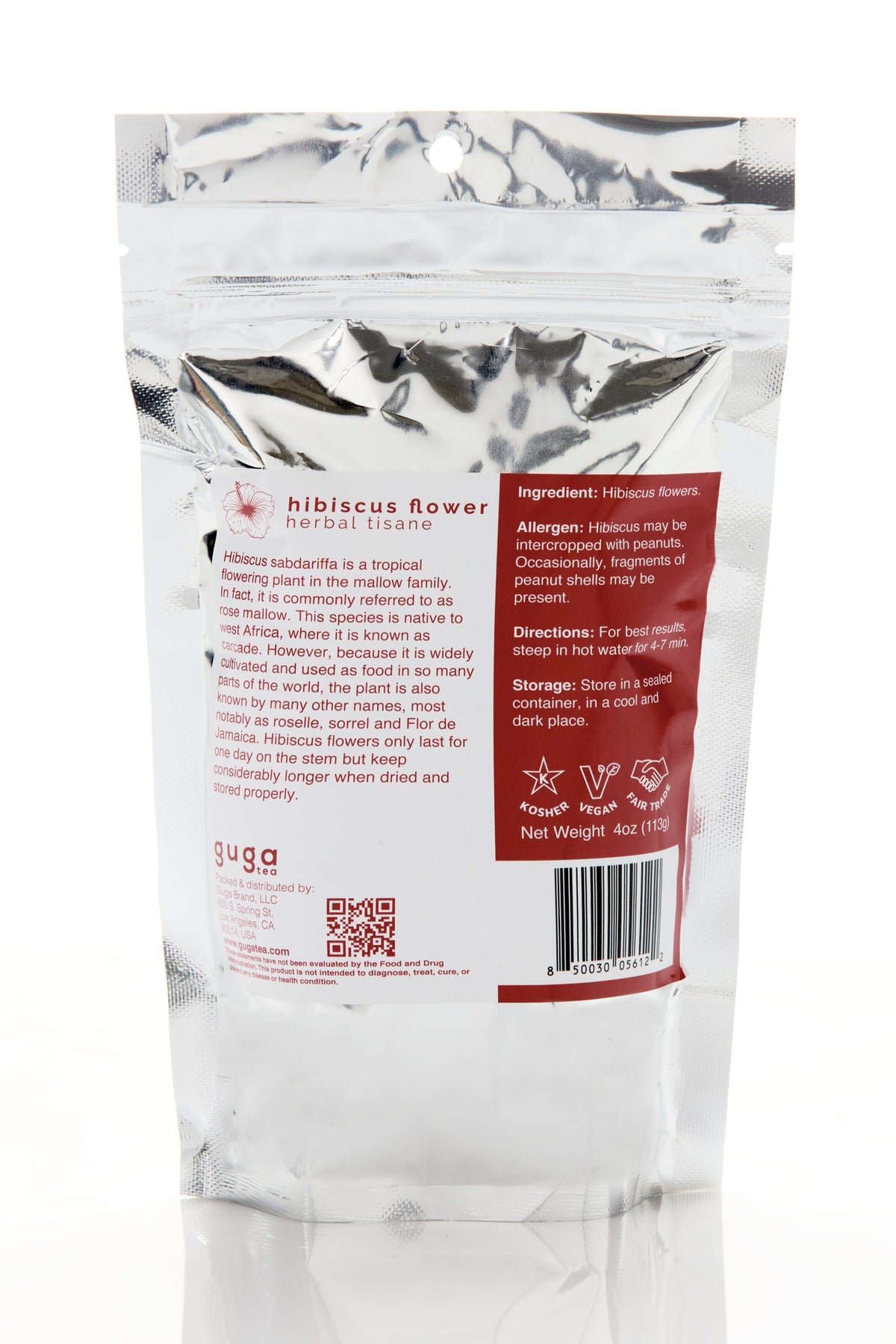 Hibiscus Flower Tea - Cut & Sifted 00850030056122