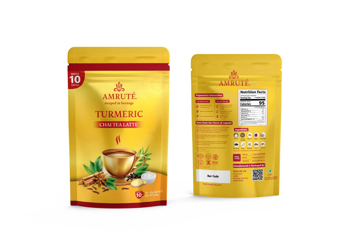 Amruté Chai Tea Latte(10ct Single Serves) Turm001