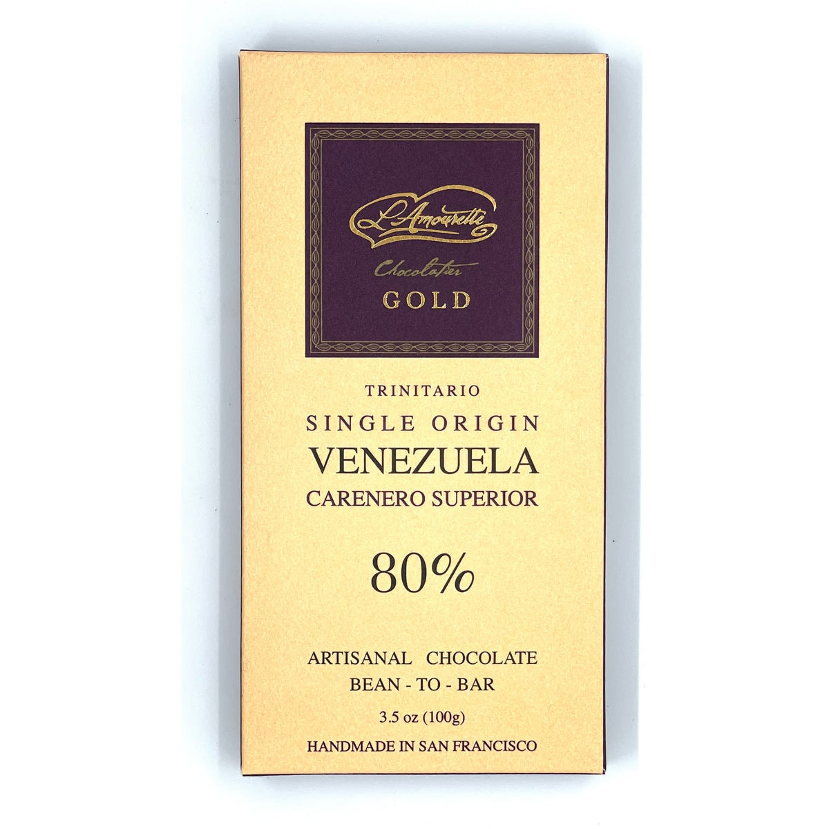 80% Dark Chocolate Carenero Superior (Venezuela) 854644003060