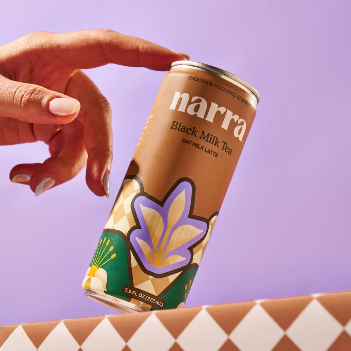 Narra Oat Milk Latte - Black Milk Tea
