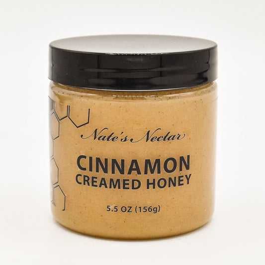 Nate's Nectar Spreads - Cinnamon Creamed Honey, containers