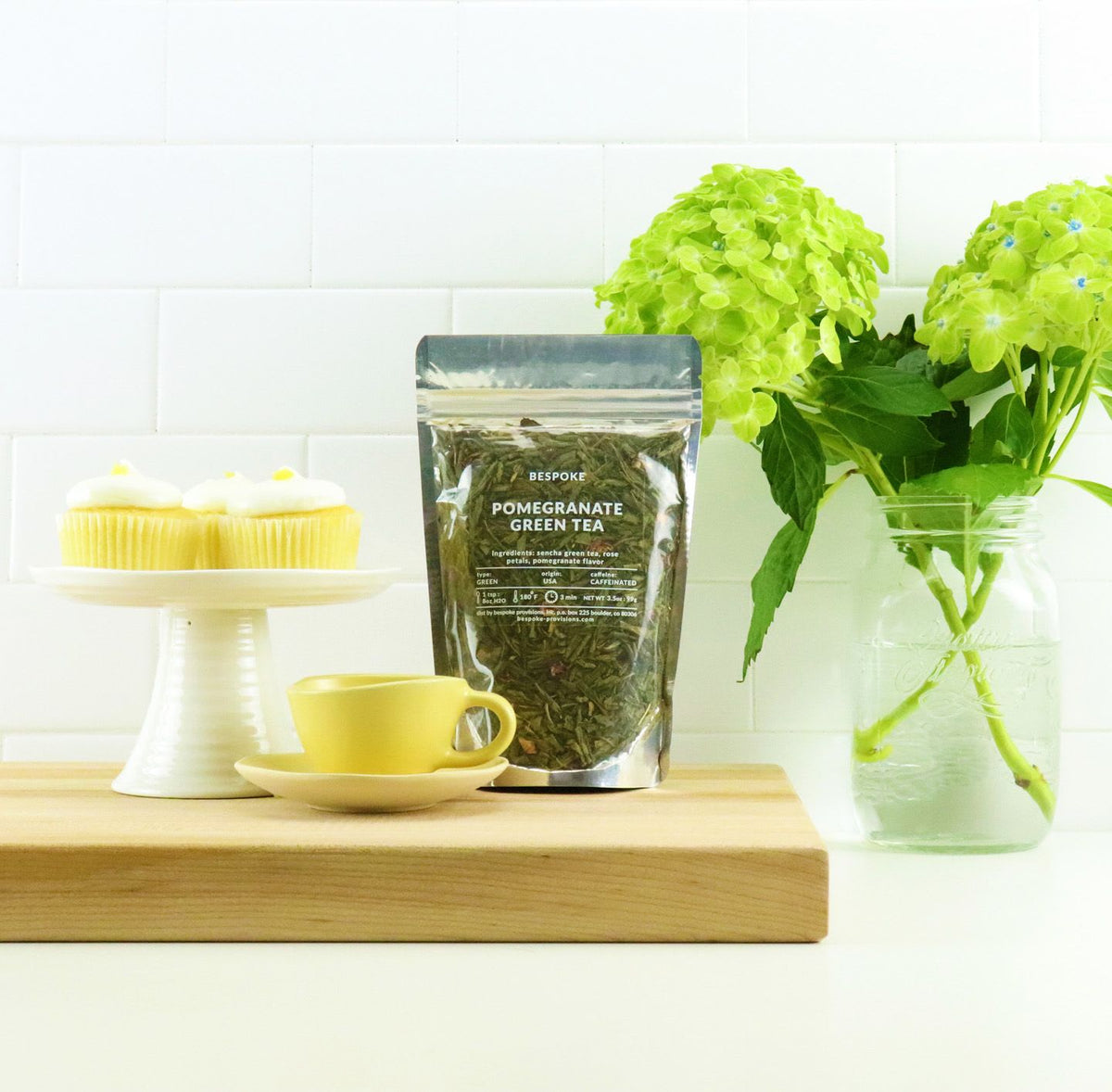 Pomegranate Green Tea