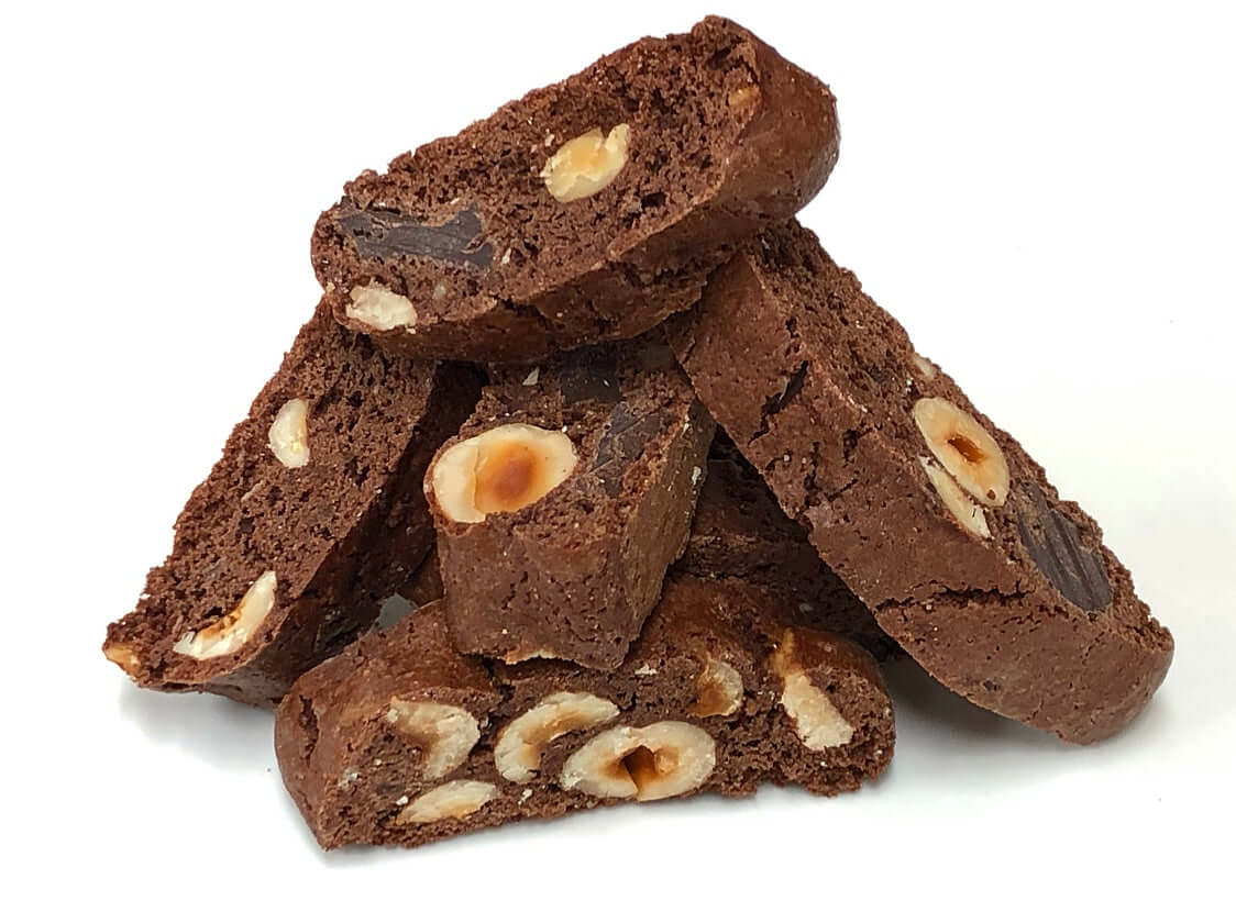 Chocolate Hazelnut Biscotti