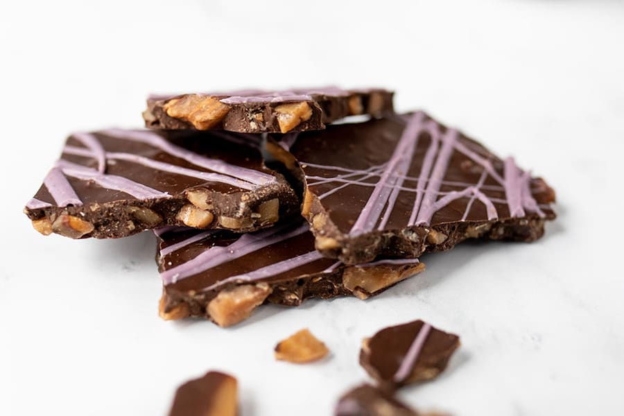 Chocolate Bark b-pouch-rasp-8oz