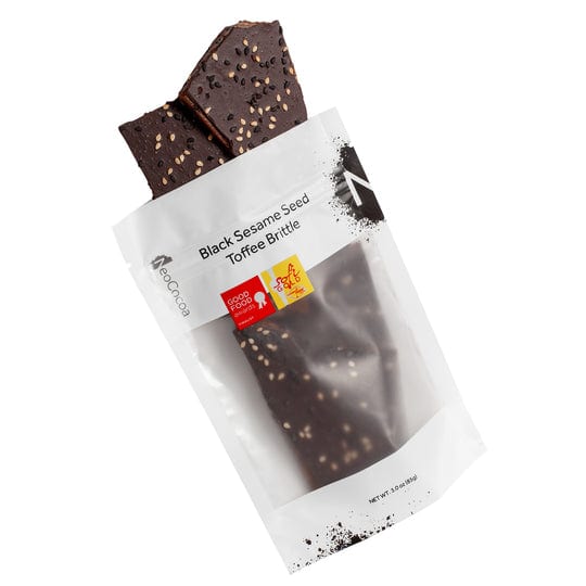 NeoCocoa Confections 3oz Toffee Brittle - Black Sesame Seed