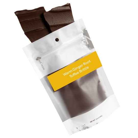 NeoCocoa Confections 3oz Toffee Brittle - Warm Ginger Root