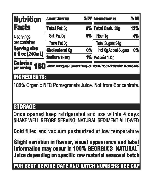 Organic Juice 860004659822