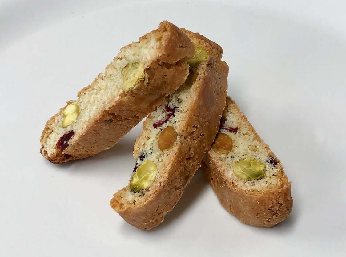 Cranberry Pistachio Biscotti