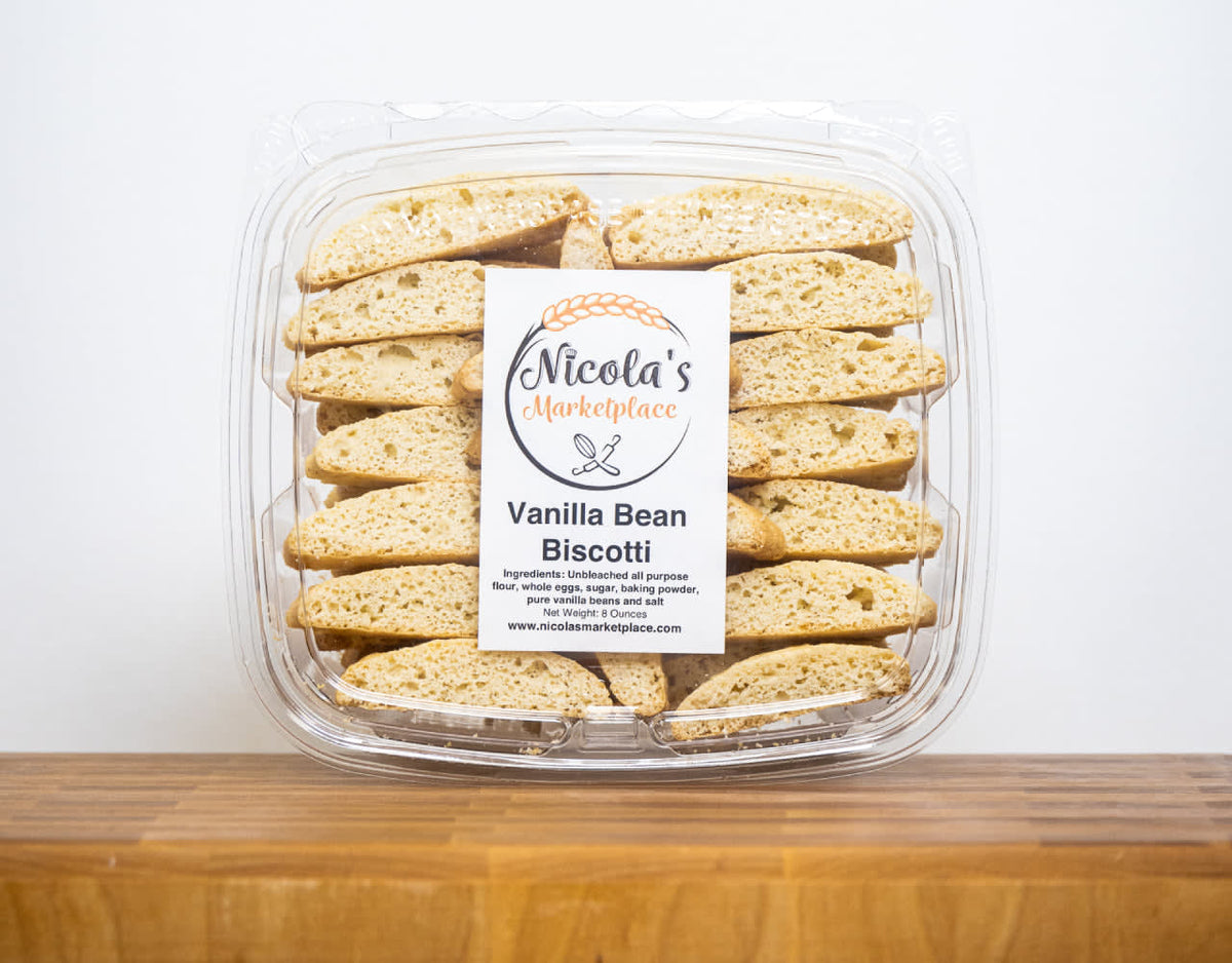 Nicola's Marketplace Vanilla Bean Biscotti