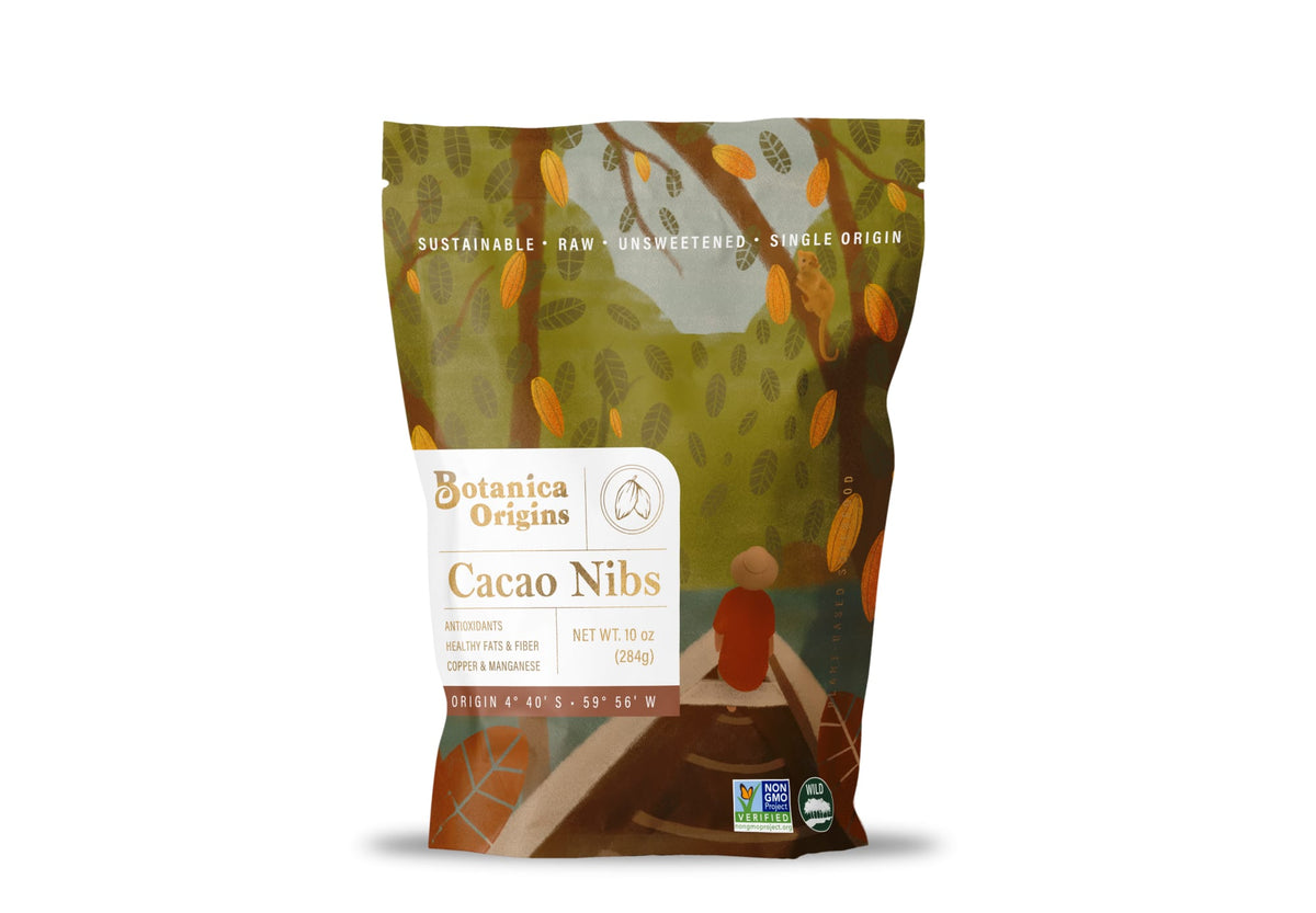Wild Raw Cacao Nibs BOWCANE10101
