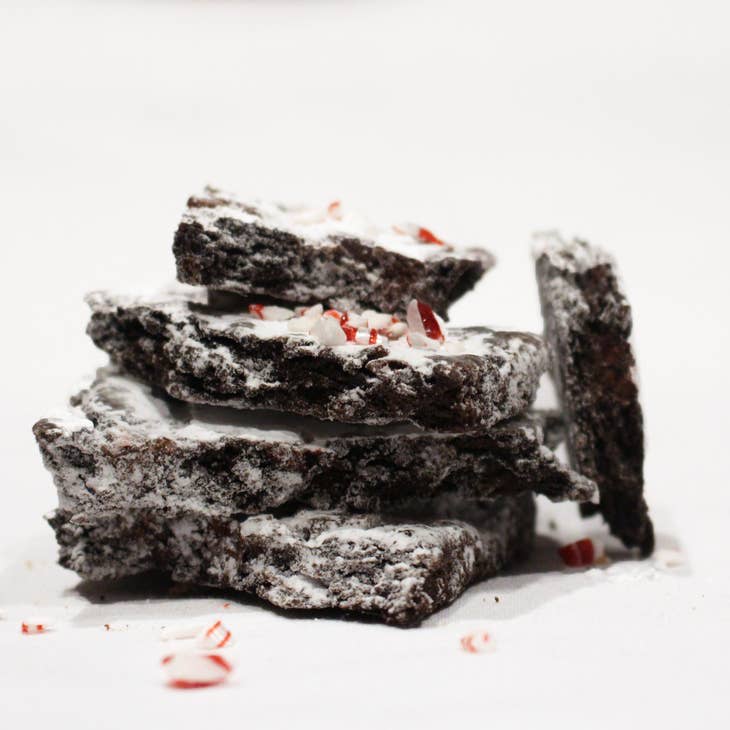 Dark Chocolate Peppermint Italian Cookie Brittle BRO05MINT6