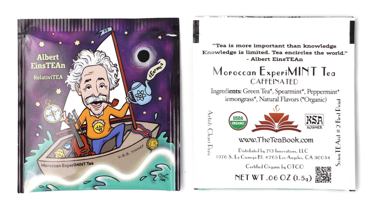 Albert EinsTEAn - RelativiTEA - Moroccan ExperiMINT Tea AE20