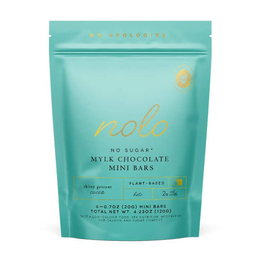 Nolo Snacks Mini Bars - Mylk Chocolate