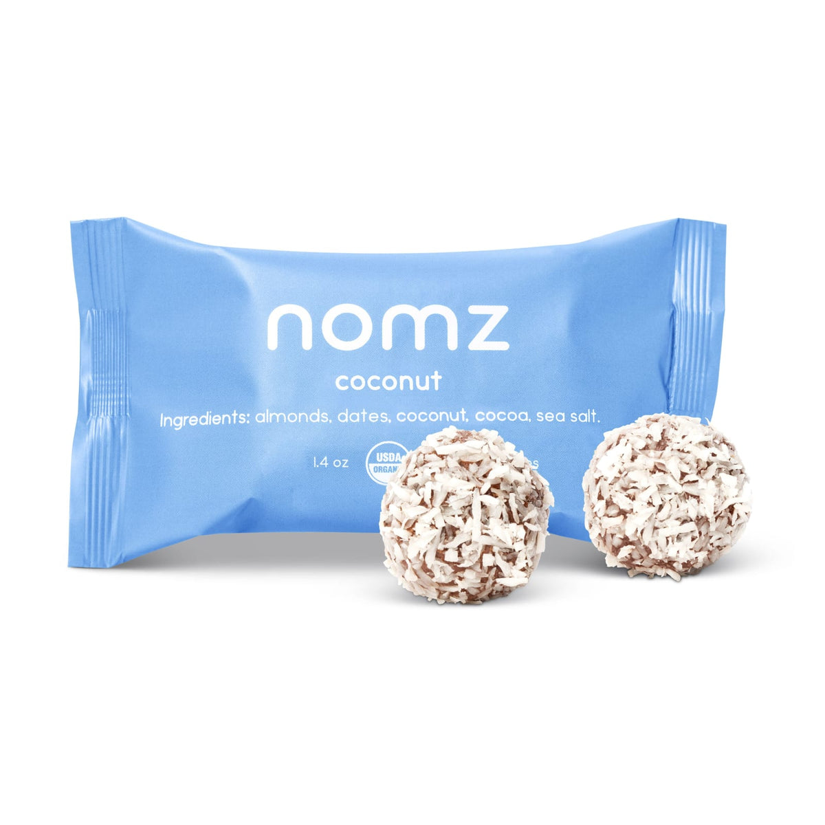 Nomz Organic Energy Bites - Coconut
