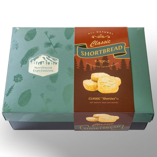 Northwest Expressions Classic Shortbread "Shorties" - 16oz Gift Box