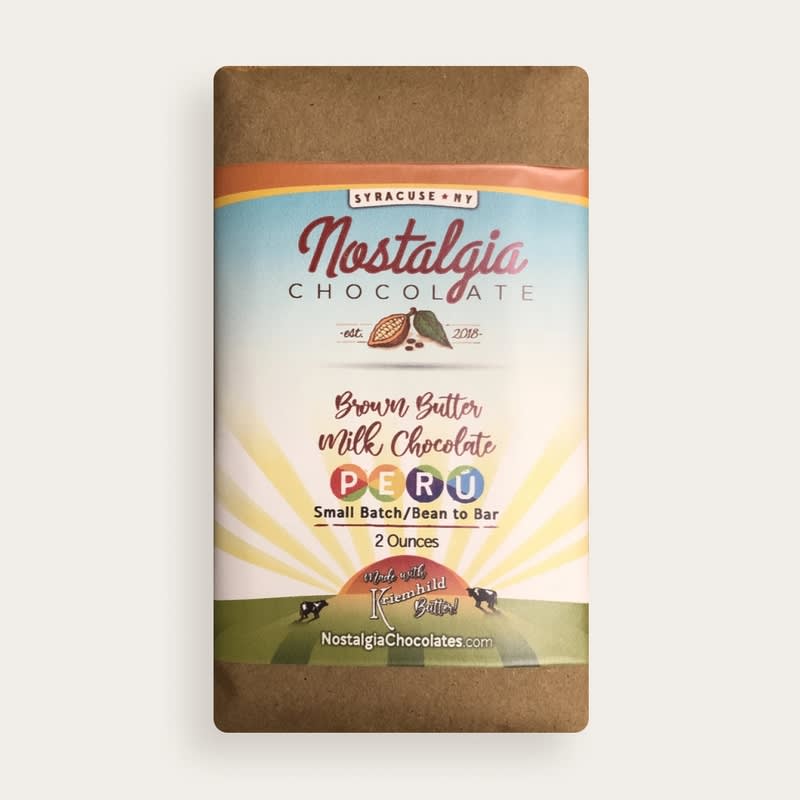 Nostalgia Chocolates Brown Butter Milk Chocolate