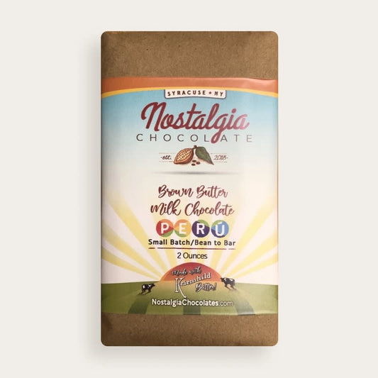 Nostalgia Chocolates Brown Butter Milk Chocolate