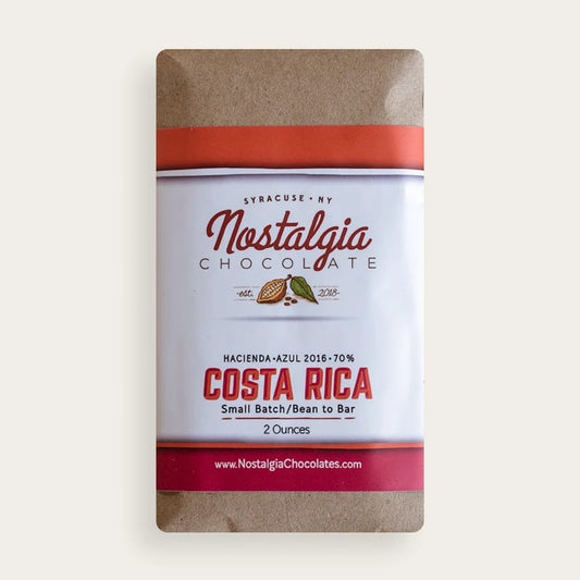 Nostalgia Chocolates Costa Rica Hacienda Azul 70%