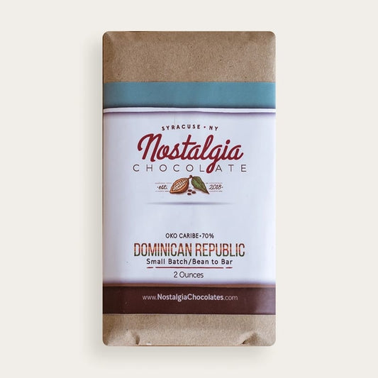 Nostalgia Chocolates Dominican Republic Oko Caribe 70% Dark