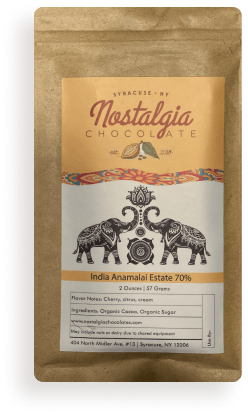Nostalgia Chocolates India Anamalai Estate 70%