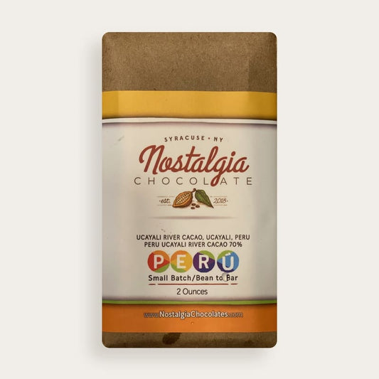 Nostalgia Chocolates Peru Ucayali River Cacao 70%