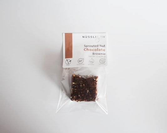 NUSSLI 118 Brownies Grab & Go Singles - Chocolate Cashew