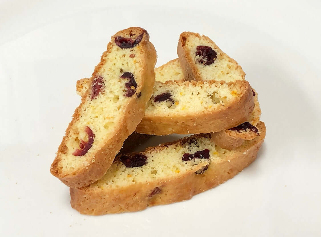 Cranberry Orange Biscotti
