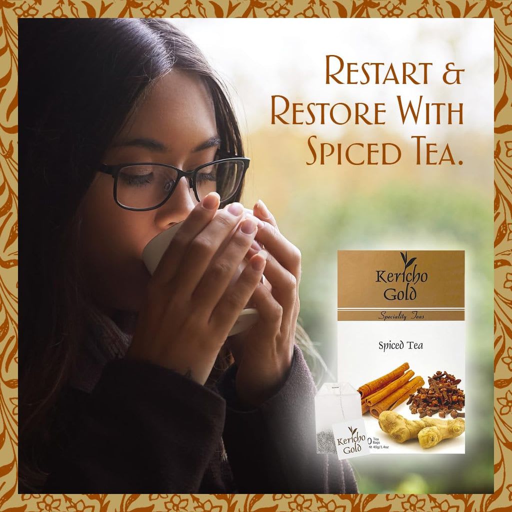 KENYA KERICHO SPICED TEA 20 BAG PACK OF 6 55080