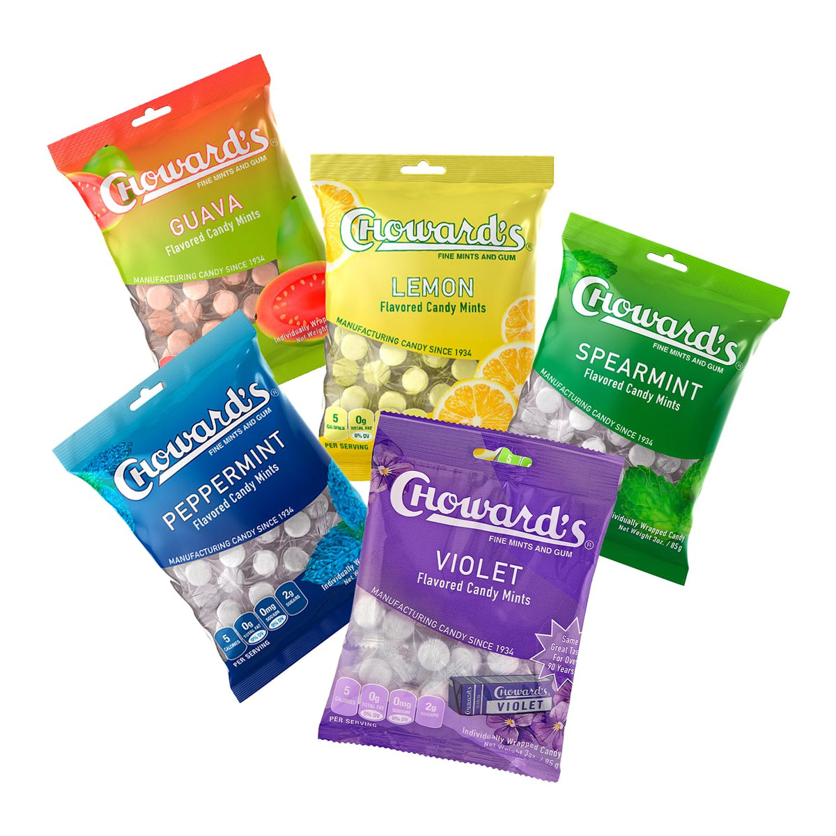 Candy Mints 3oz Peg Bag