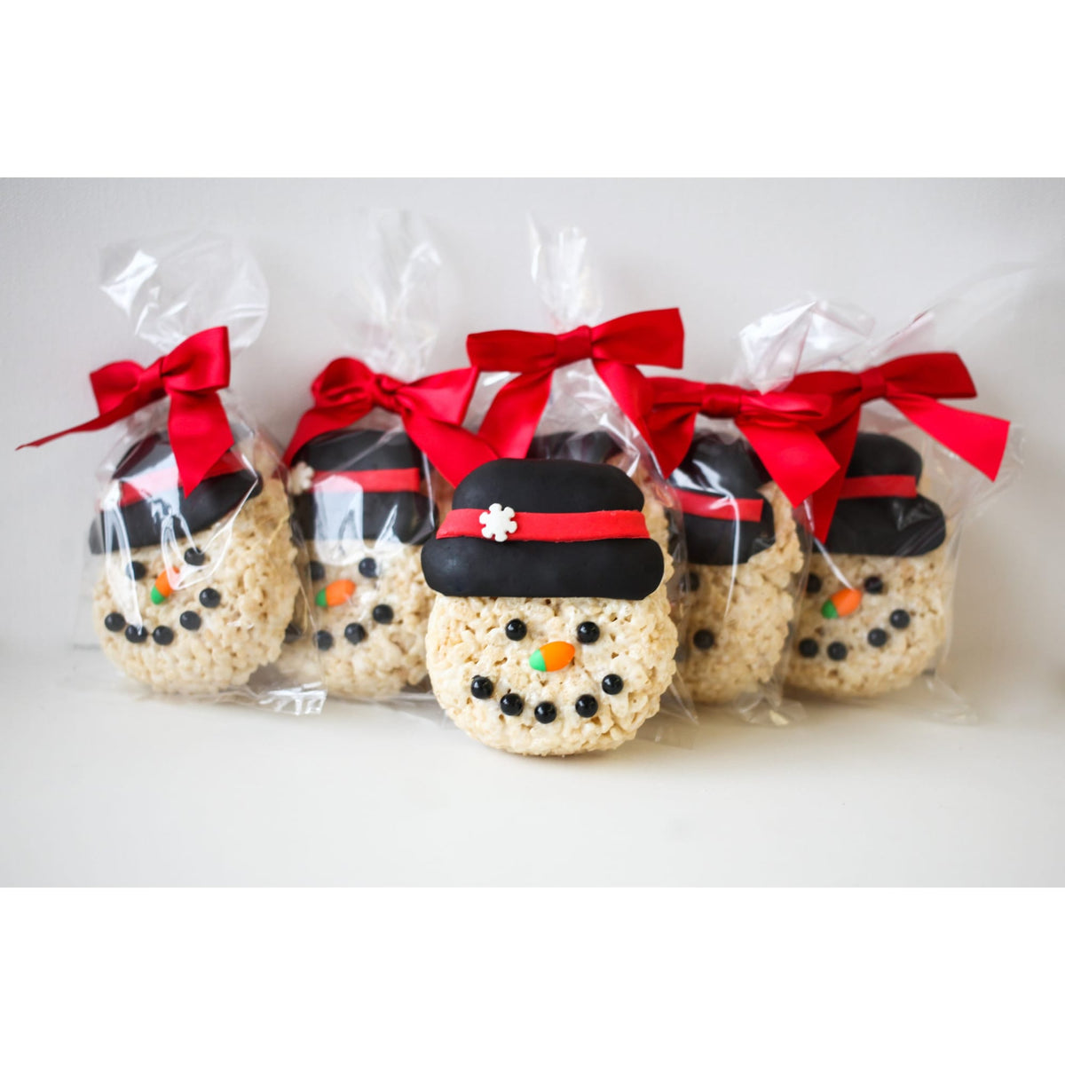 Winter Rice Crispie Treats