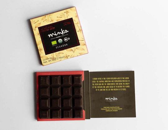 Organic Dark Chocolate Bar 55% El Refigio Farm - Single Origin Collection