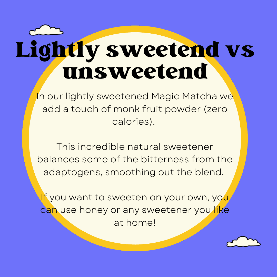 Wonder Matcha - Lightly Sweetened