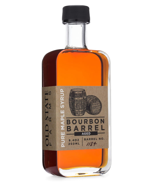 Old State Farms Barrel Aged Pure Maple Syrup - 8.4oz - Bourbon