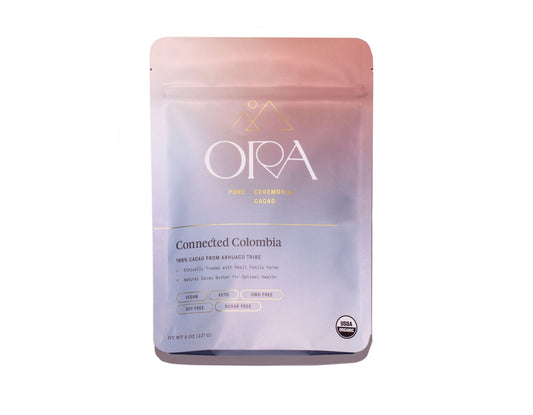 Ora Cacao Organic Pure Cacao: Connected Colombia 100% - 8oz